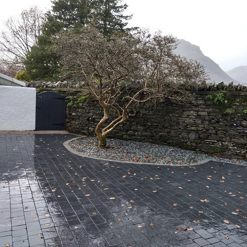 Pavé en ardoise - TUMBLED SETTS - Terra Natural - d'extérieur / de terrasse / pour parking
