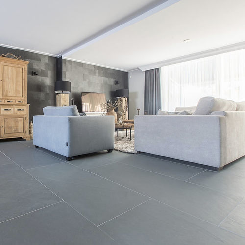 Carrelage en ardoise - GREY  - Terra Natural - scié / d'intérieur / d'extérieur