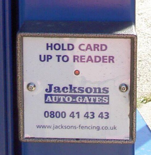 Lecteur de cartes de proximité - Jacksons Fencing - pour contrôle d'accès automatique / résidentiel / mat