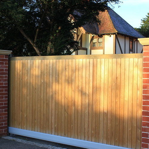 Portillon en bois - BROOK  - Jacksons Fencing - à ossature bois