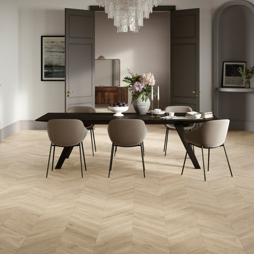 Sol stratifié en HDF - OAK LOIRE BEIGE  - PARADOR - flottante clic / aspect bois / résidentiel