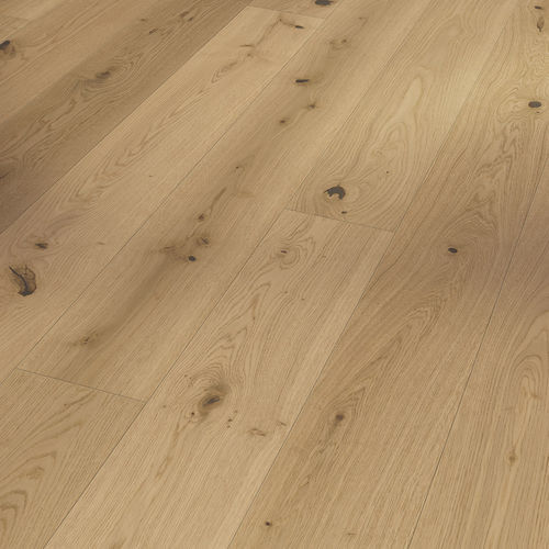 Parquet contrecollé - OAK LUGANA LIGHT-WHITEWASHED  - PARADOR - laqué / flottant / à planches larges