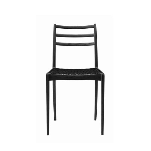 Chaise contemporaine - Elegance  - BERNSTORFFSMINDE - d'intérieur / en corde / avec piètement en frêne