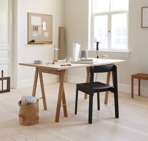 Plateau de table en chêne - Linear  - FORM & REFINE - aggloméré