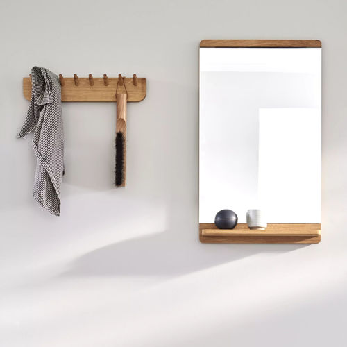 Miroir mural - Rim  - FORM & REFINE - contemporain / rectangulaire / en chêne