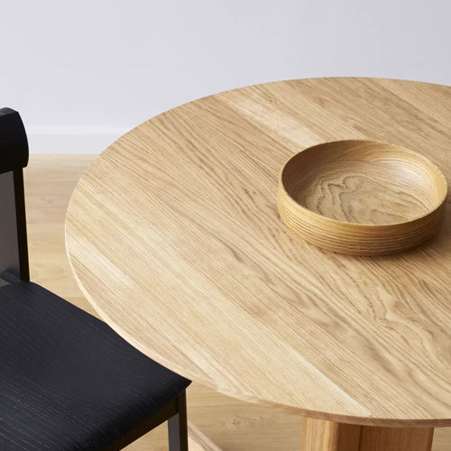 Bol en chêne - Section  - FORM & REFINE - en bois huilé / contemporain / fait main