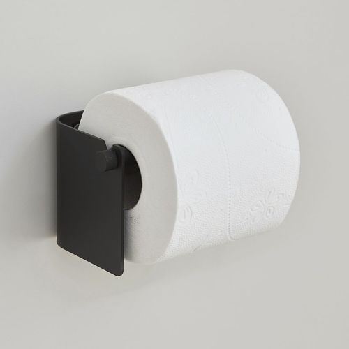 Porte-rouleau WC mural - Arc  - FORM & REFINE - en acier inoxydable / en acier / noir