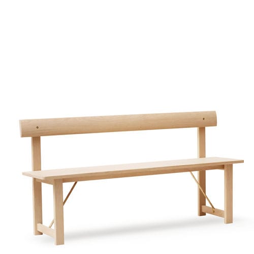 Banc contemporain - Position  - FORM & REFINE - en chêne / en bois huilé / en chêne blanc