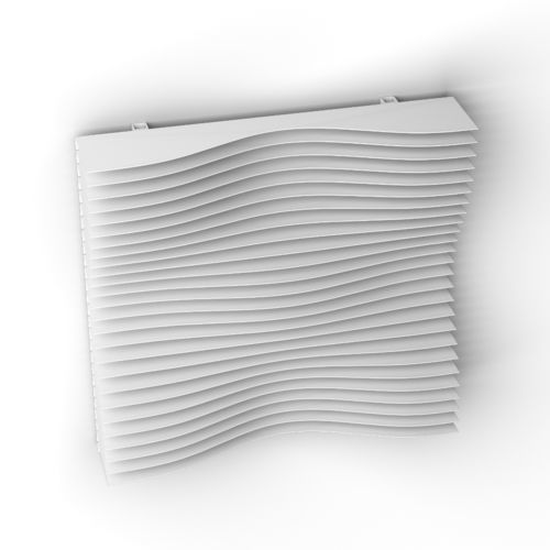 Panneau de revêtement - HORIZONTICAL   (solar shading) - Axes in Excess - pour bâtiment / pour façade / durable