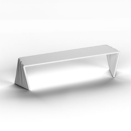 Banc contemporain - LUMINAFORMA - Axes in Excess - en bouleau / bois / en épicéa