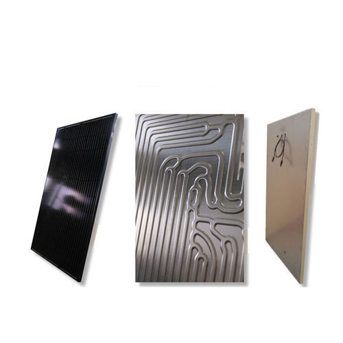 Panneau solaire hybride monocristallin - UnaSolare + - Esopower S.r.l. - pour chauffer l'eau / pour chauffage / avec cadre en aluminium