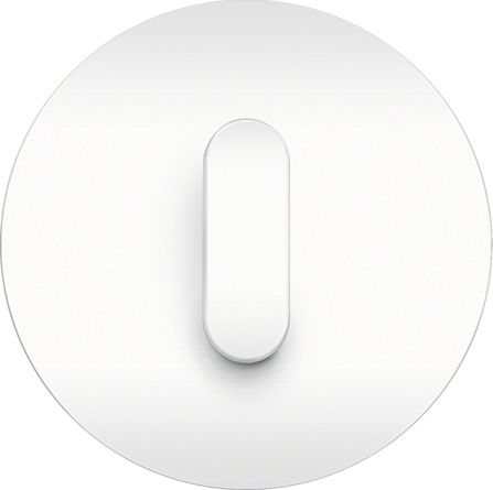 Interrupteur bouton poussoir - R.classic - Berker - rotatif / encastré / en aluminium