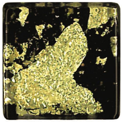 Mosaïque en verre - VINCENTE NERO E - Vetros GmbH - en or / brillante / d'intérieur