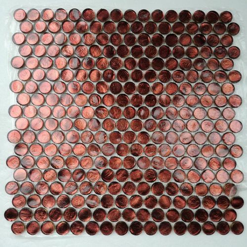 Mosaïque en verre - CIRCOLARE - Vetros GmbH - brillante / d'intérieur / de salle de bain