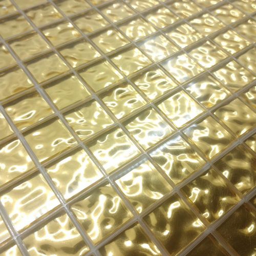 Mosaïque en or - POOLMOSAIK ORO ECHTGOLDMOSAIK - Vetros GmbH - brillante / texturée / 3D