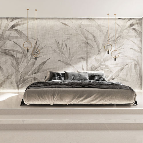 Papier peint contemporain - GINSENG - rimura Srl - en textile non-tissé / en fibre de verre / en polyester