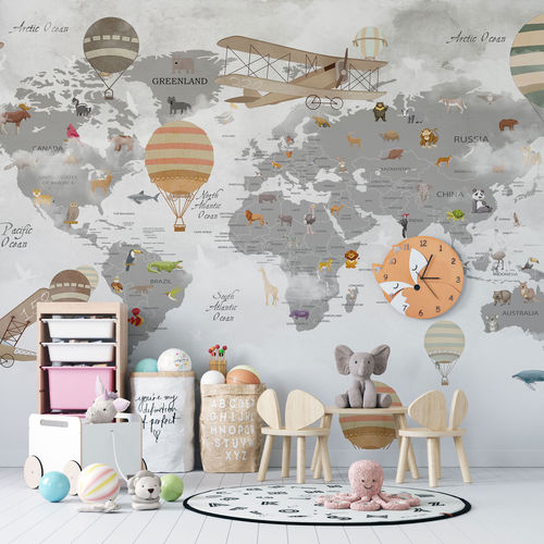 Papier peint contemporain - DESTINATION - rimura Srl - en fibre de verre / en polyester / en vinyle
