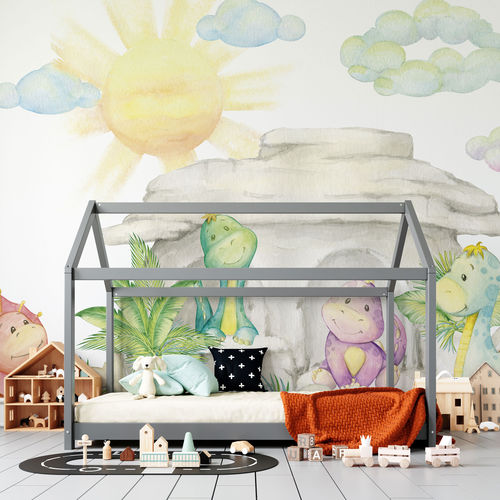 Papier peint contemporain - DYNO ADVENTURE - rimura Srl - en fibre de verre / en polyester / en vinyle