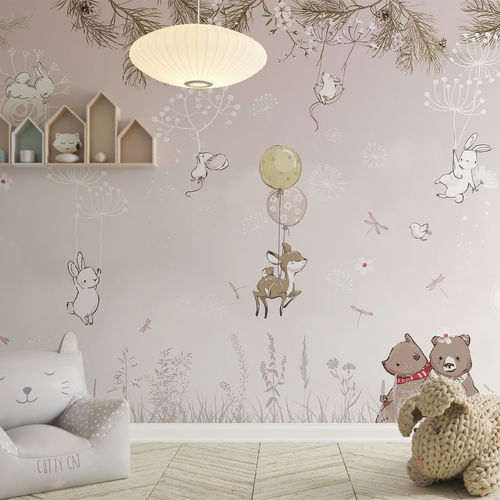 Papier peint contemporain - DREAMY - rimura Srl - en fibre de verre / en polyester / en vinyle