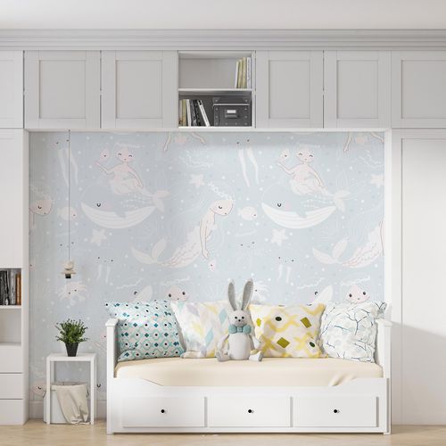 Papier peint contemporain - ARIEL - rimura Srl - en textile non-tissé / en fibre de verre / en polyester