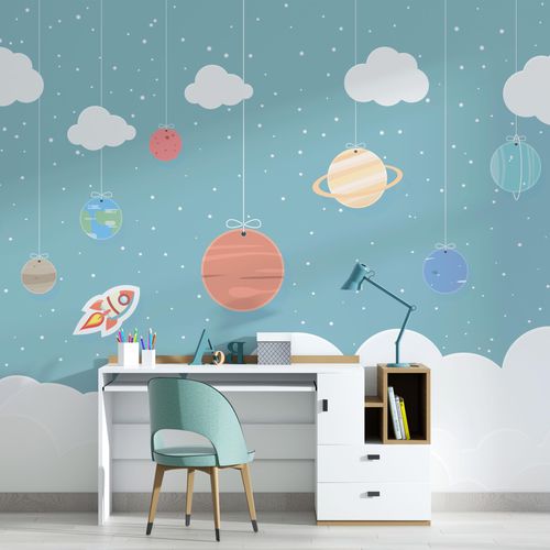 Papier peint contemporain - ASTROFILO - rimura Srl - en textile non-tissé / en fibre de verre / en polyester