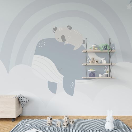 Papier peint contemporain - QUASI AMICI - rimura Srl - en textile non-tissé / en fibre de verre / en polyester