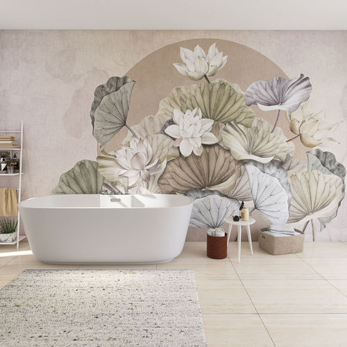 Papier peint contemporain - ZENLOTUS - rimura Srl - en textile non-tissé / en fibre de verre / en polyester