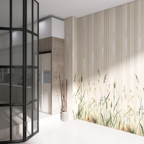 Papier peint contemporain - SUBURBS - rimura Srl - en fibre de verre / en polyester / en vinyle