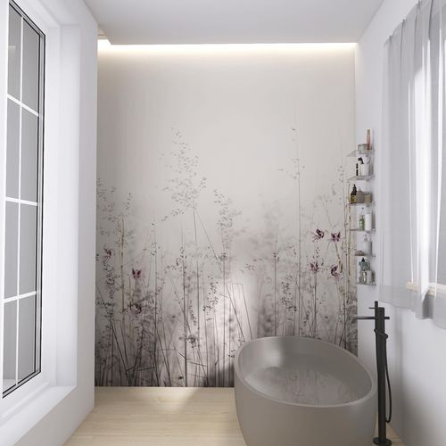Papier peint contemporain - SERA D'ESTATE - rimura Srl - en textile non-tissé / en fibre de verre / en polyester