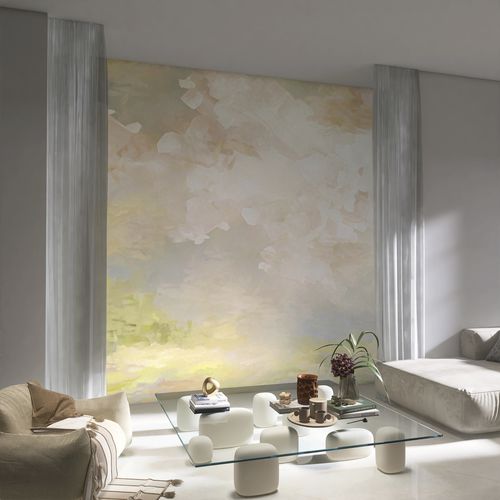 Papier peint contemporain - AFFRESCO - rimura Srl - en textile non-tissé / synthétique / en fibre de verre