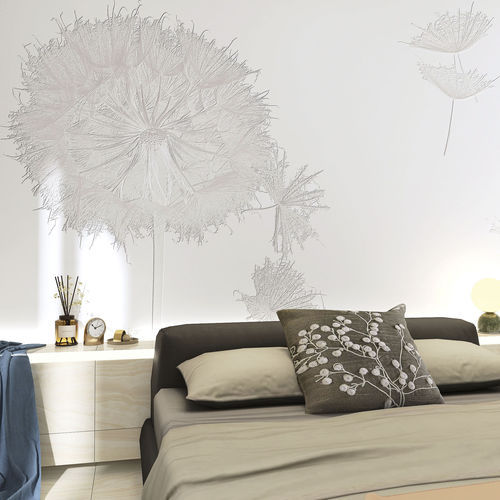 Papier peint contemporain - SNOW-WHITE - rimura Srl - en textile non-tissé / en fibre de verre / en polyester