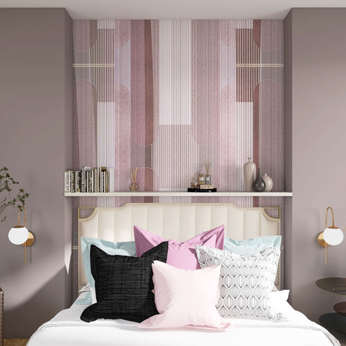Papier peint contemporain - FANCY - rimura Srl - en textile non-tissé / en fibre de verre / en polyester