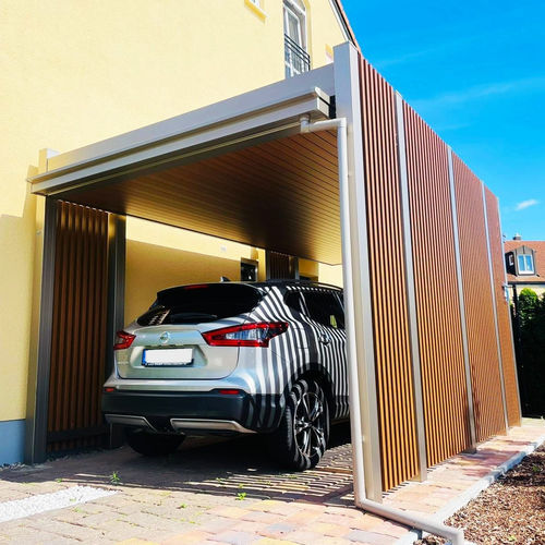 Abri de voiture pour parking - ATLADE (ATLD) series - TOYO BOEKI CO.,LTD. - pour commerce / pour supermarché / pour espace public