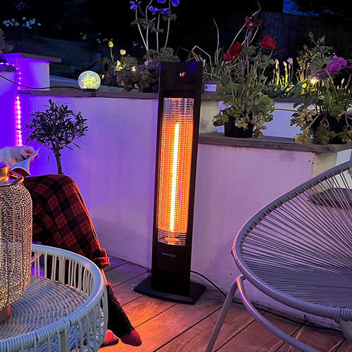 Chauffage de terrasse infrarouge auto-portant - Malibu - HERSCHEL INFRARED LTD - électrique / pour restaurant / pour hôtel