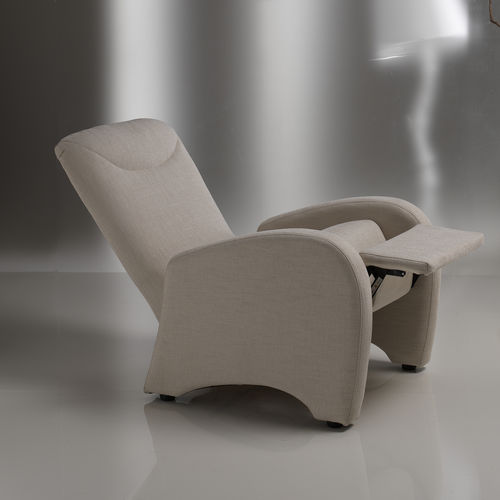Fauteuil relax contemporain - Touring - IL BENESSERE - en cuir / en tissu / en fer