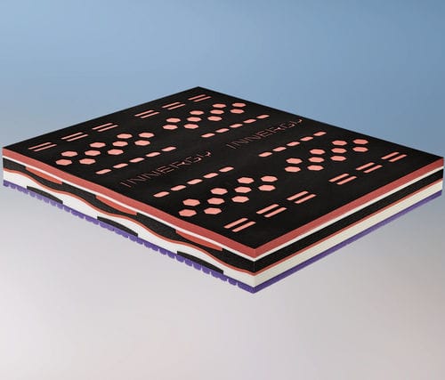 Matelas double - Innergy - IL BENESSERE - en mousse / à mémoire de forme / blanc