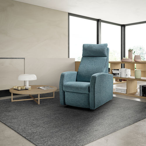Fauteuil relax contemporain - Magic - IL BENESSERE - en cuir / en tissu / en fer