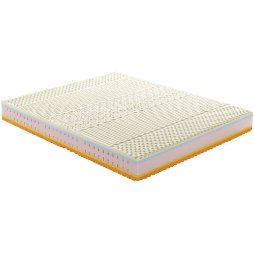 Matelas double - Sirio - IL BENESSERE - à mémoire de forme / vert / orange