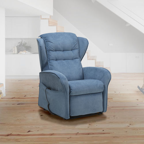 Fauteuil relax contemporain - Marina - IL BENESSERE - en cuir / en tissu / en fer