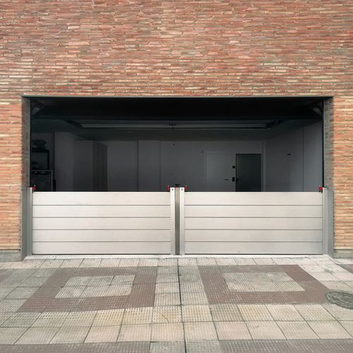 Barrière anti-inondation - MODU - Pellegrino S.r.l. - levante / en aluminium anodisé / pour porte