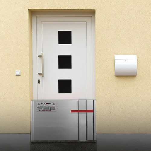 Barrière anti-inondation - MODERNA - Pellegrino S.r.l. - levante / en aluminium anodisé / pour porte