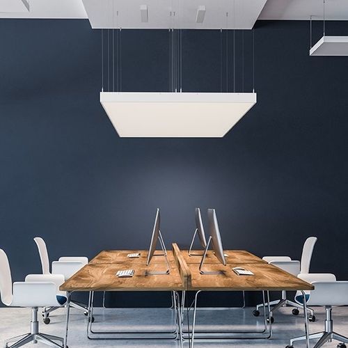 Panneau led pour plafond - AIR PANEL  - flexxica - modulaire / pour bureau