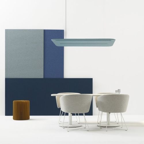 Lampe acoustique - EASY EDGE LINE - flexxica - suspension / en PET / contemporaine