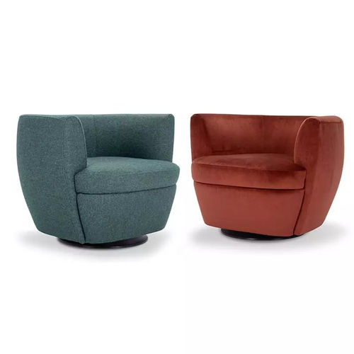Fauteuil contemporain - SWISS  - LILIPOPART - en tissu / en sapin / avec coussin amovible