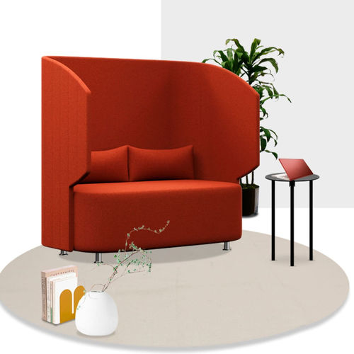 Canapé contemporain - CONFIDENT  - LILIPOPART - d'accueil / pour bureau / en tissu