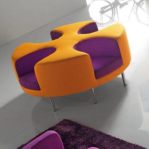 Banquette modulable - STARK  - LILIPOPART - contemporaine / en tissu / avec piètement en métal