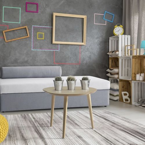 Table d'appoint contemporaine - NUBE 530 - FRANCEBANON - en MDF / avec piètement en bois massif / 3 pieds