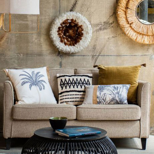 Canapé contemporain - AUSTIN - HOME SPIRIT - en tissu / avec accoudoirs / à coussins