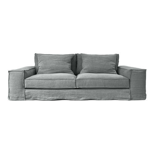 Canapé contemporain - COLOGNE - HOME SPIRIT - en tissu / avec accoudoirs / avec coussin amovible