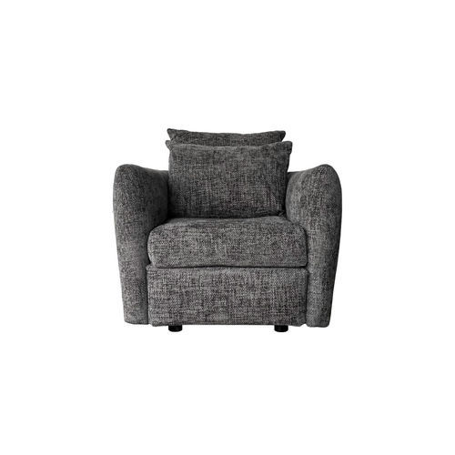 Fauteuil de style baroque - FARO - HOME SPIRIT - en tissu / en hêtre / en plumes